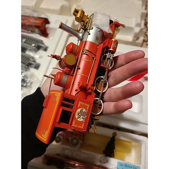 Hawthorne Village Budweiser Beer Holiday Express Train Set Masterpiece Railways - Picture 12 of 16